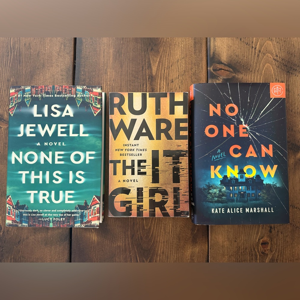 Book Bundle (3) - Lisa Jewel, Ruth Ware & Kate Alice Marshall